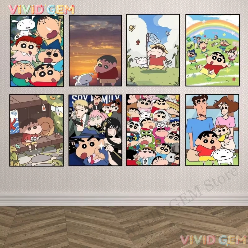 Photo Mosaic Print - VIVID GEM 컬러풀 DIY 크레용신짱 풀드릴
