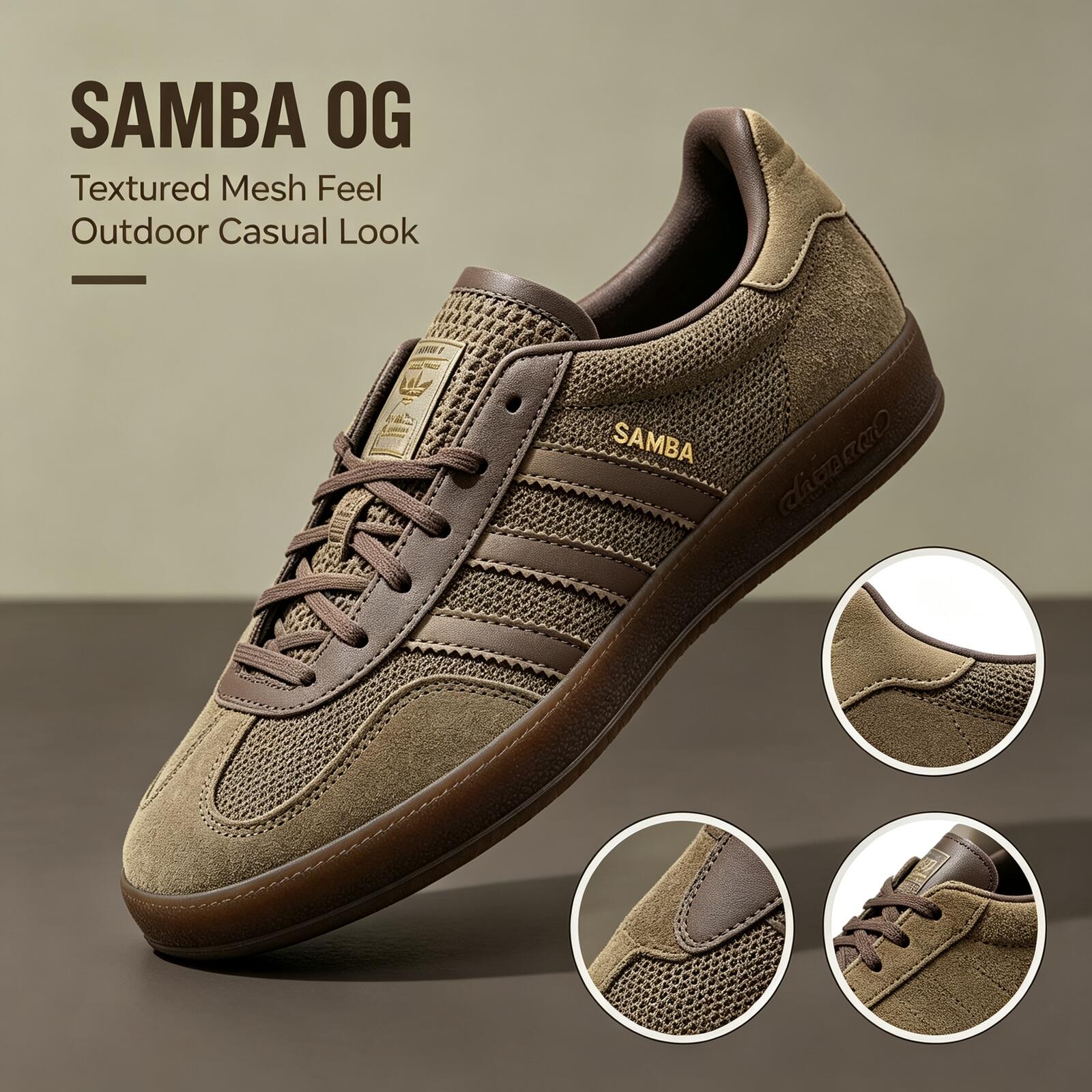 Adidas Shoes Gazelle - 아디다스 정품 클로버 SAMBA OG JR0885