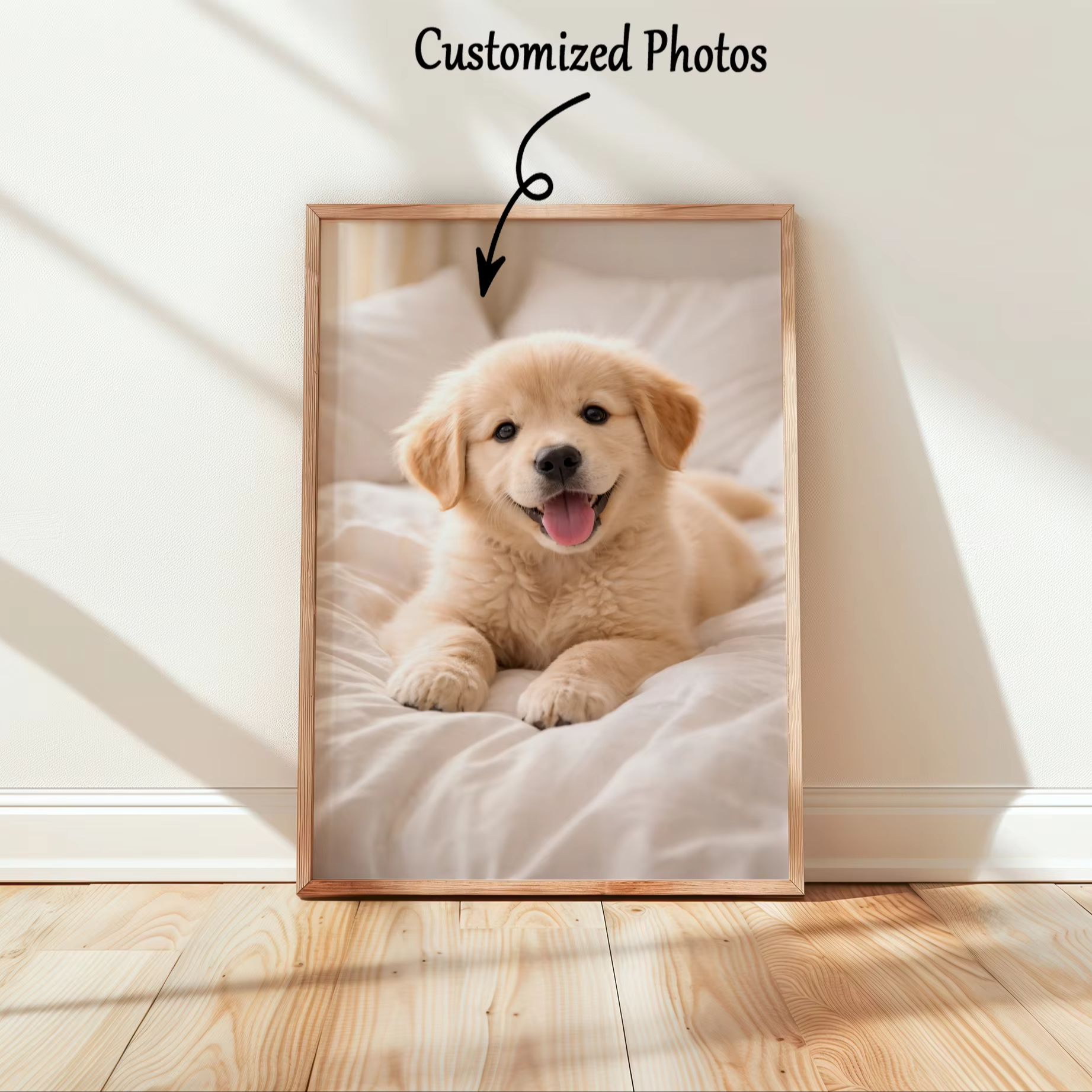 Pet Portrait Custom - 맞춤형 사진 캔버스 프린트, 친구를 위한