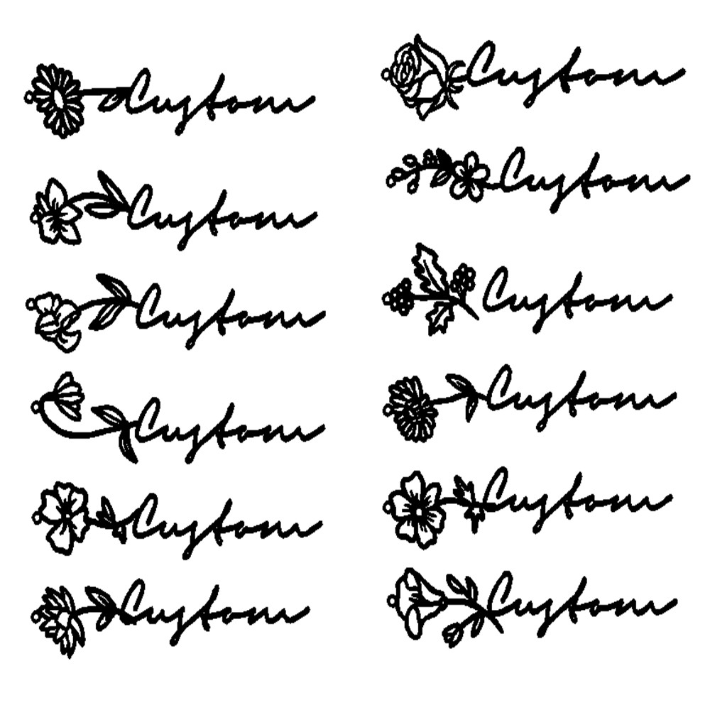유니프트 맞춤 이름 꽃 목걸이 개인 맞춤 스테인리스 스 - Birth Flower Necklace 리뷰 및 가격