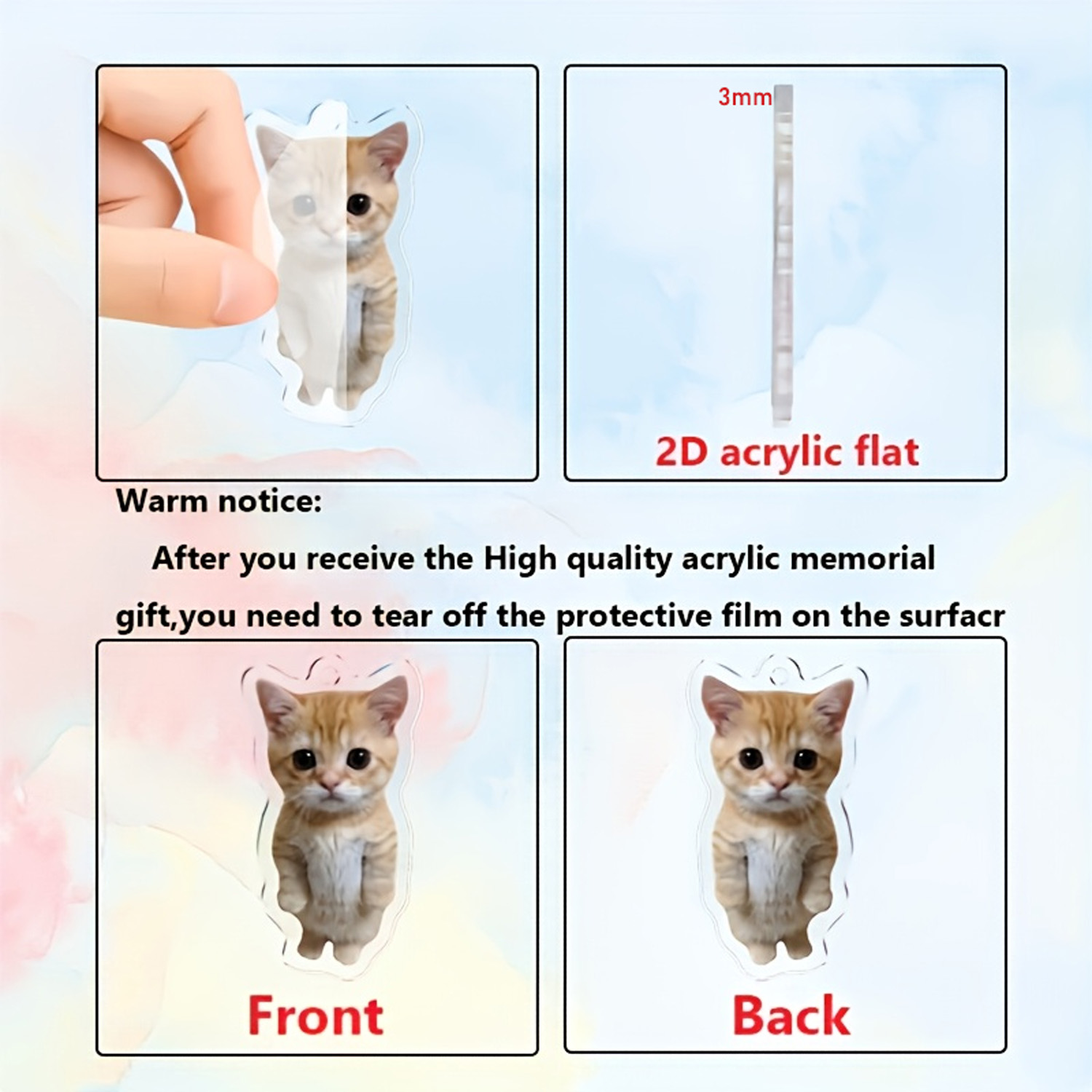맞춤형 반려동물 사진 휴대폰 액세서리, 개인 맞춤 고양 - Pet Portrait Custom 리뷰 및 가격